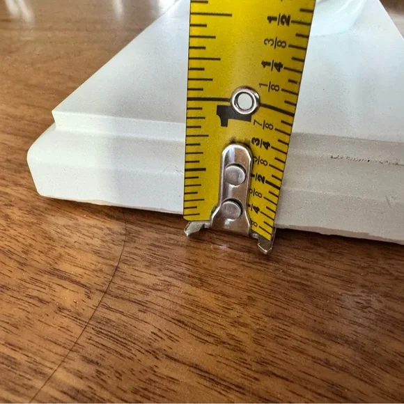 2 White Wall Hook Organizers. 1 White 18” and 1 Off-White 27”. - Picture 9 of 10